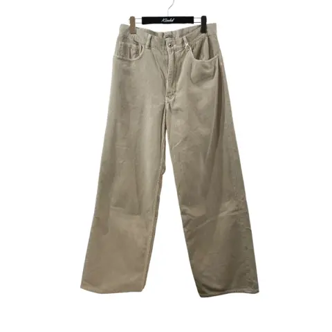 GARMENT-DYED FINX CORDUROY 5P WIDE PANTSパンツA26SP01FX