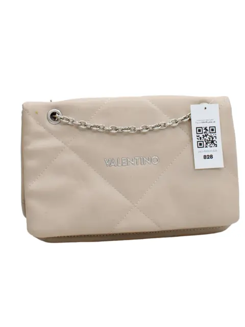 Valentino Men's Bag Cream 100% Faux Leather Satchel