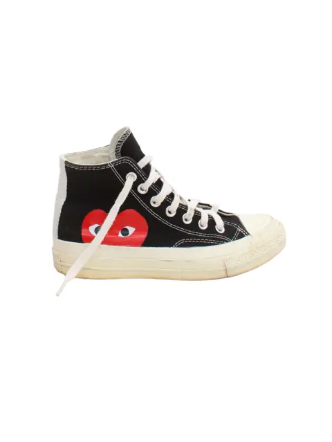 Converse and Comme Des Garçons Women's Trainers EU37 in Black