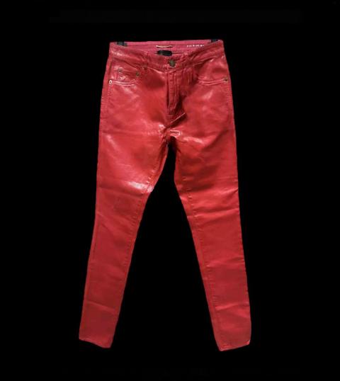 RED WAXED JEANS