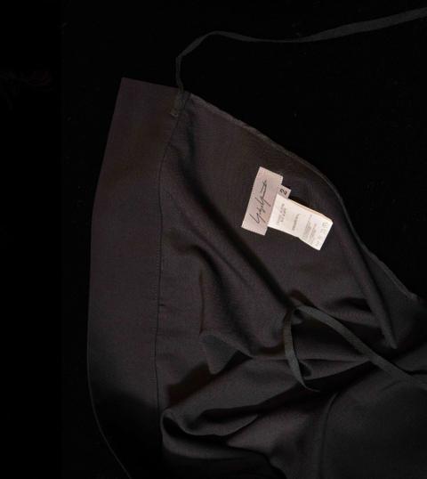 90S WOOL MODULAR WRAP SKIRT/ DRESS