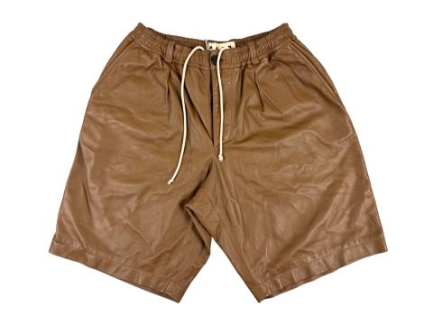 Marni Leather Shorts