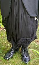 Elena Dawson Black Blue Silk Skirt NWT England + Bonus Yohji Yamamoto Camisole