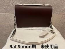 CALVIN KLEIN 205W39NYC Handbag Chain Shoulder Bag Purse in Burgundy USED Mint !!