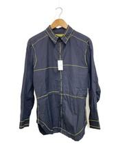 Christopher Nemeth Long-Sleeve Shirt, Size L, Cotton, Black, 5471
