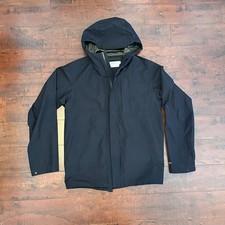 Norse Projects Fyn Hooded Jacket Navy Blue Waterproof Small Rain Jacket Goretex
