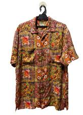 Yoshiyuki Konishi Ficce Uomo Floral Viscose Rayon Vtg Shirt