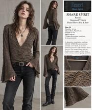 Rare Resort SHARE SPIRIT Distressed Pullover HKS814