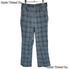 GEOFFREY B.SMALL Bondage Pants Reconstructed Blue/Gray Size XS-S