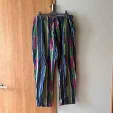 South2 West8 Multi-Color Stripe Easy Pants Size L