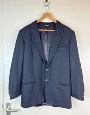 CLAUDE MONTANA Vintage Wool Flannel Blazer Jacket Unisex Masculine Archive US14