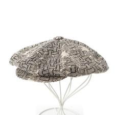 Comme des Garcons Christopher Nemeth Canvas Linen Cotton Big Hat Beige Black M