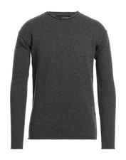 NWT Isabel Benenato Men's Cashmere Wool Crewneck Sweater Grey Sz S Made in Italy