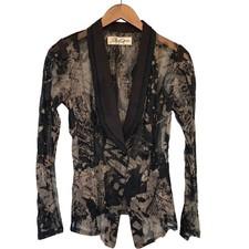 Share Spirit Victorian Sheer Tule Blazer S Avant Garde Whimsy Japanese Archive