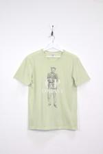 C.P. COMPANY SS 2007 CHESTER PERRY SAILOR PRINT T-SHIRT,RETRO,SIZE:SMALL
