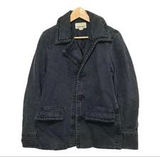 Used 2006 AW Hussein Chalayan Denim Jacket Outer Mens Size M Black Color