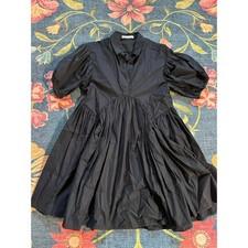 Cecilie Bahnsen Black Mini Dress Size 2