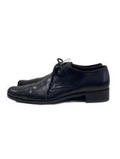 Mens REGAL REGAL PREMIATA straight outer wing dress shoes 40.5 BLK leather 24012