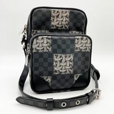 Louis Vuitton Amazon Christopher Nemeth Graphite Shoulder Bag 953799