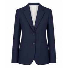 Calvin Klein 205W39NYC Navy Poly Twill Blazer Raf Simons Italy 92WWJB58 Size 6