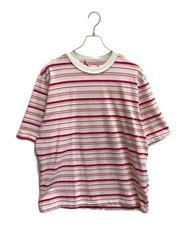CAMIEL FORTGENS BIG TEE HEAVY JERSEY PINK STRIPES S pink Near Mint