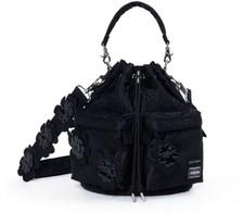 Cecilie Bahnsen PORTER 2WAY TOOL BAG Black 2WAY Drawstring Bag