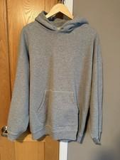 Evan Kinori x Lady White Co Grey Cotton Fleece Hooded Sweatshirt XL