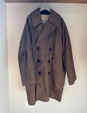 HED MAYNER Trench Coat Big Button Oversized M Used