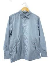 DESCENTE ALLTERRAIN Compaction Long Sleeve Shirt, Size S, Nylon, Blue (DU6SLSA2M