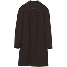 1973–1981, Diolen Viscose-Blend Broad Point Collar Overcoat
