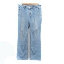 Basile 28 Denim Pants Jeans Straight Long Length 11L Light Blue HO23 Used 310fd5