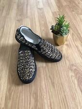 Alessandro Dell’Acqua Animal Print Sneaker Slip-on Shoes Womens SIZE 39