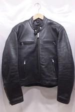 Used Kadoya K's Leather Leather Single Riders Jacket Quilted Liner Mens Size XL
