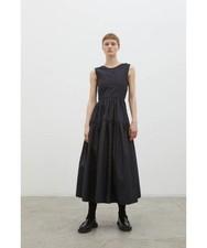 Cecilie Bahnsen Black Cotton VOLUMINOUS Gown UK8 M Elegant Backless Dress