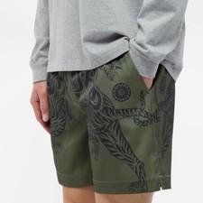 Maharishi Muay Thai Dualling Tigers Swim Shorts Size M
