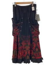 Eiko Kondo Long Skirt, FREE Size, Wool, Black
