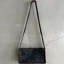 Paul Harnden Newspaper Shoulder Bag/Bag Bag Harden Carpe Diem Guidi Elena Dawson