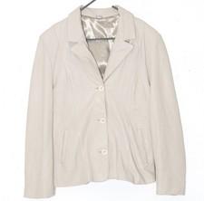 1996–2004, Blazer-Form Leather Jacket with Three-Button Notched Lapels