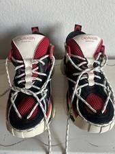 Calvin Klein 205W39NYC Strike 205 Sneakers Red Black Mens Size 11 EU 44 Raf
