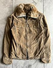 Kyoji Maruyama Rabbit Fur Lined Double Layered Corduroy Jacket