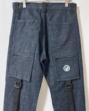 FOTUS Cyber ​​Denim Cargo Pants Made in Japan
