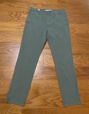 Norse Projects Slim Light Stretch Green Chino Pants Size 33 33x31 Excellent Cond