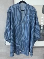 PUCCI Marmo Print Denim Kaftan