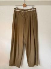 CAMIEL FORTGENS Suit Pants Size S Wool Gabardine Inside Out Netherlands