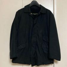 Paul Harnden Vintage Mac Jacket Ventile XS Black Workwear Antique