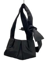 CECILIE BAHNSEN VESNA BAG Ribbon Handle Tote Bag Nylon Black