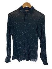 YOSHIYUKI KONISHI Long-Sleeve Shirt Rayon BLK YUCB-13