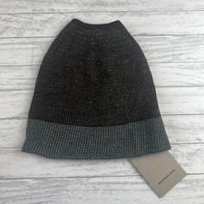 Eckhaus Latta Womens Stop Beanie Granite Brown Alpaca Cotton