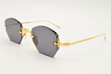 JACQUES MARIE MAGE OATMAN Gold Sunglasses 48-25-145 Made in Japan