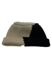 STEFAN COOKE Knit Cap Wool White Men's